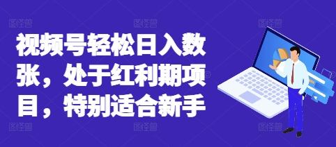 视频号轻松日入数张，处于红利期项目，特别适合新手-掘金阁